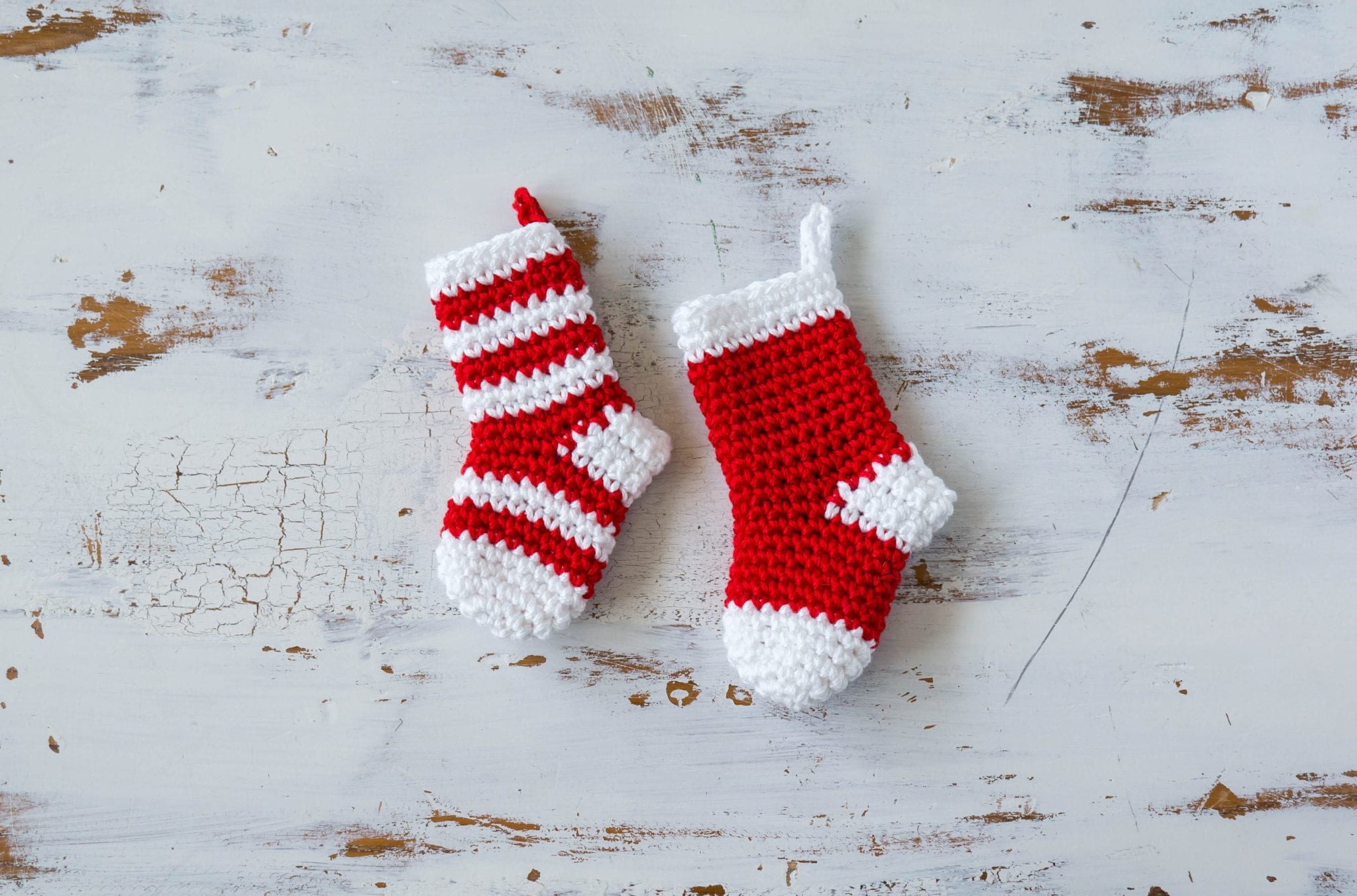 Mini Christmas Stocking Template