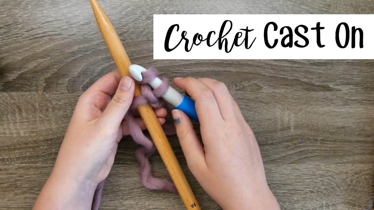 Knitting for Crocheters: Crochet Cast On