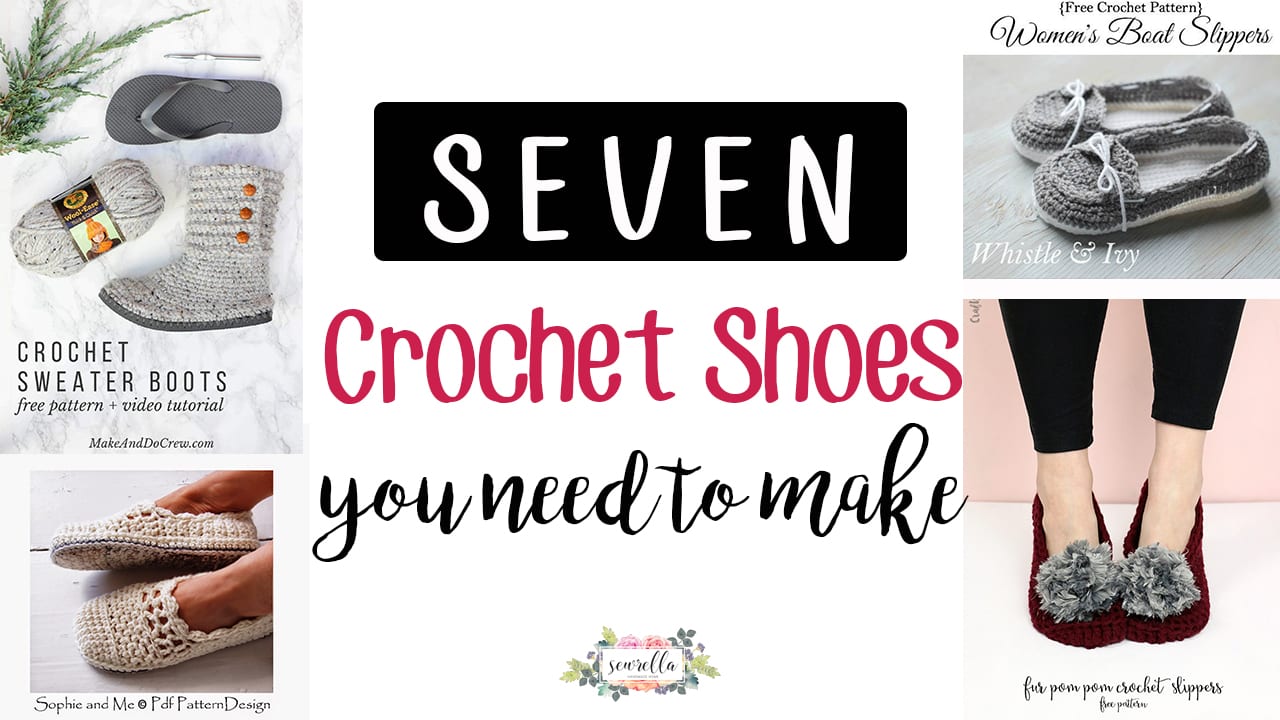 Crochet sweater hotsell boots