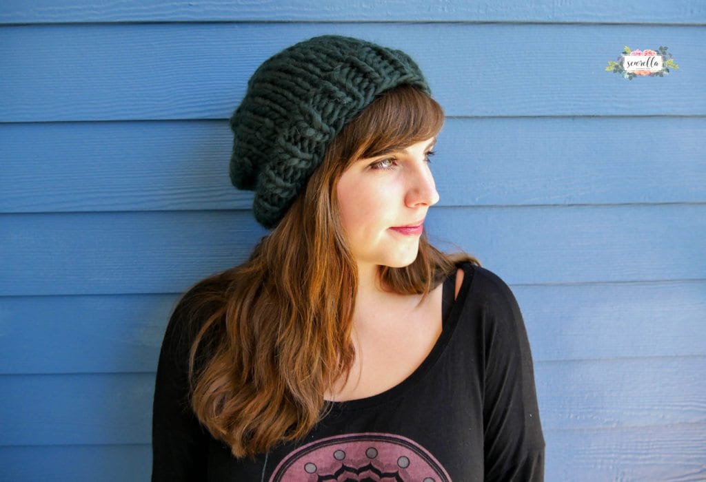How to Knit a Basic Hat • Sewrella