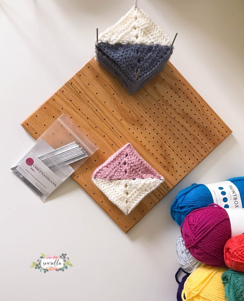 How to Block Crochet Granny Squares • Sewrella