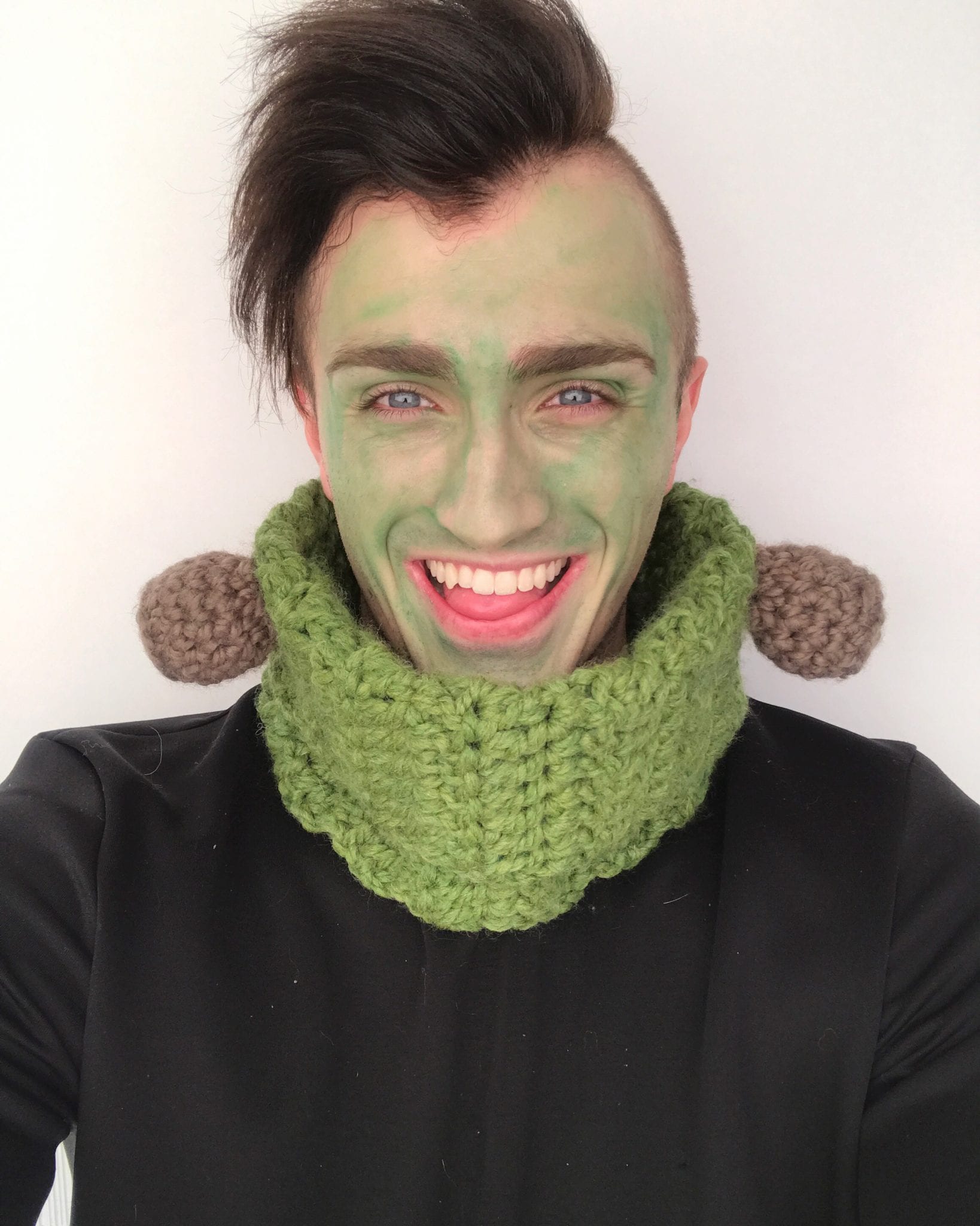 Crochet Frankenstein Cowl