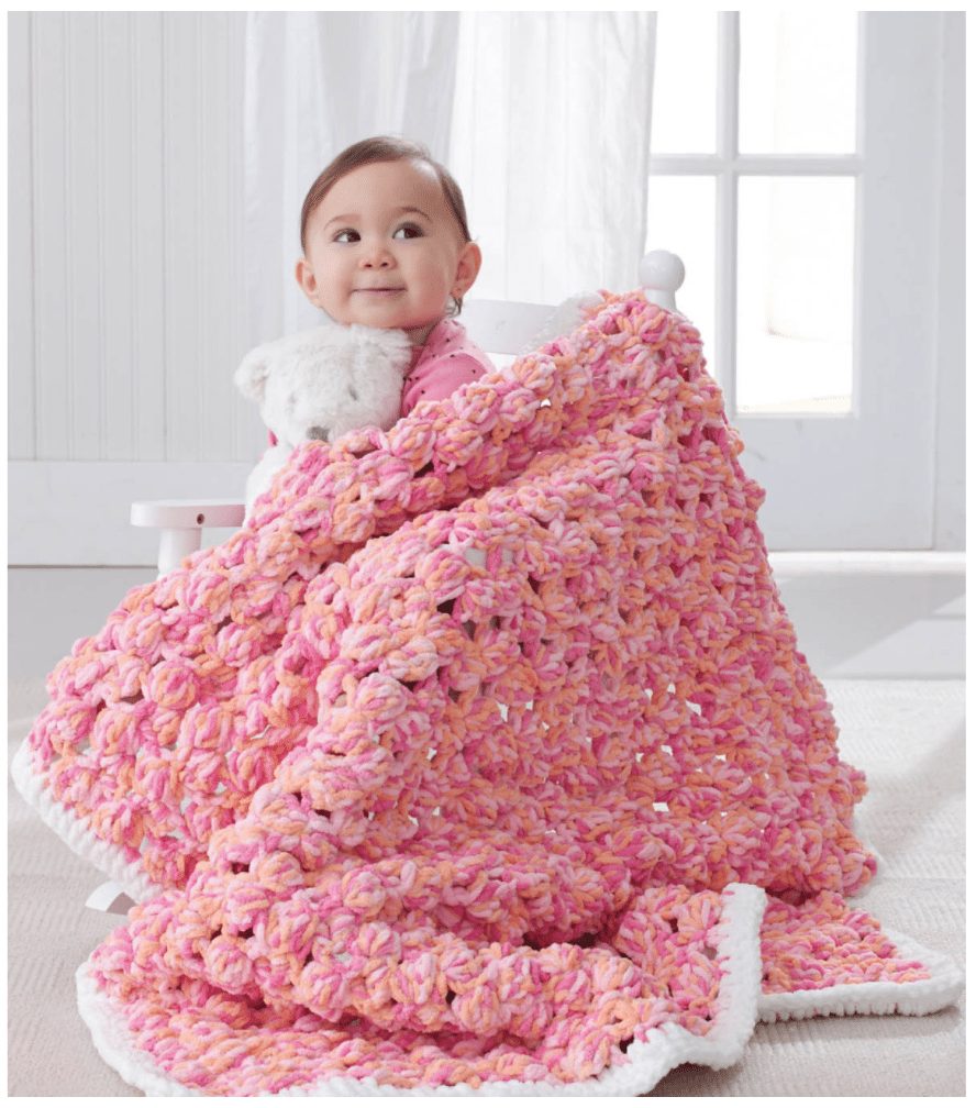 The Best Free Crochet Baby Blankets For Girls Sewrella