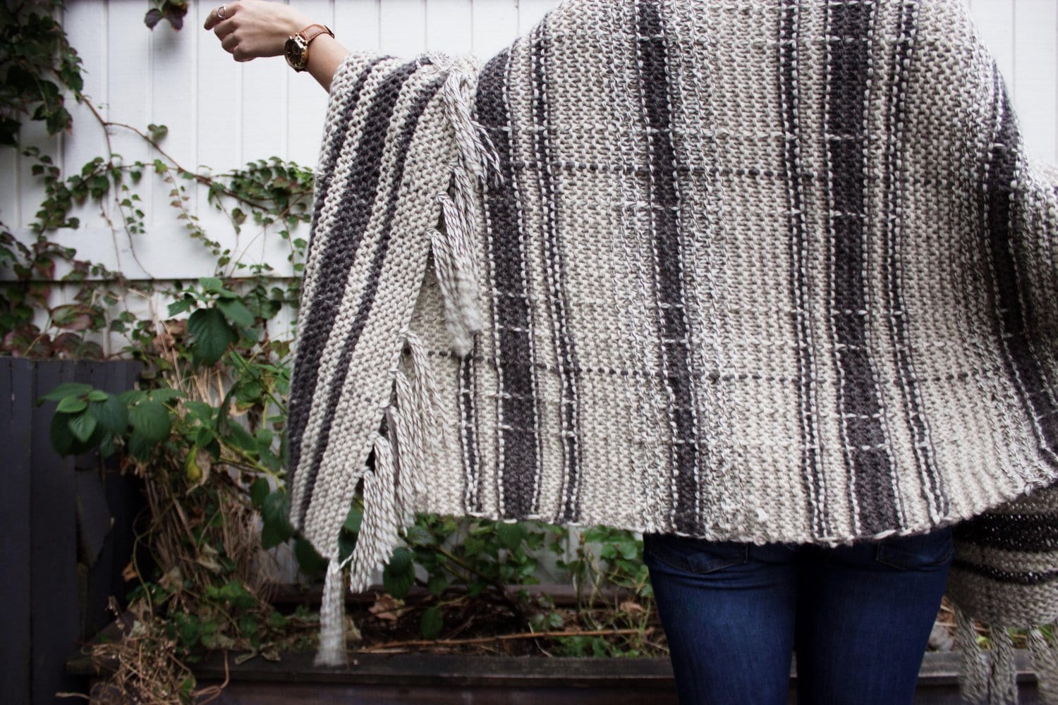 Crochet CAMPFIRE BLANKET SCARF