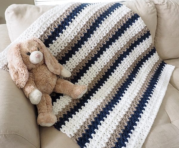 crochet blanket for baby boy