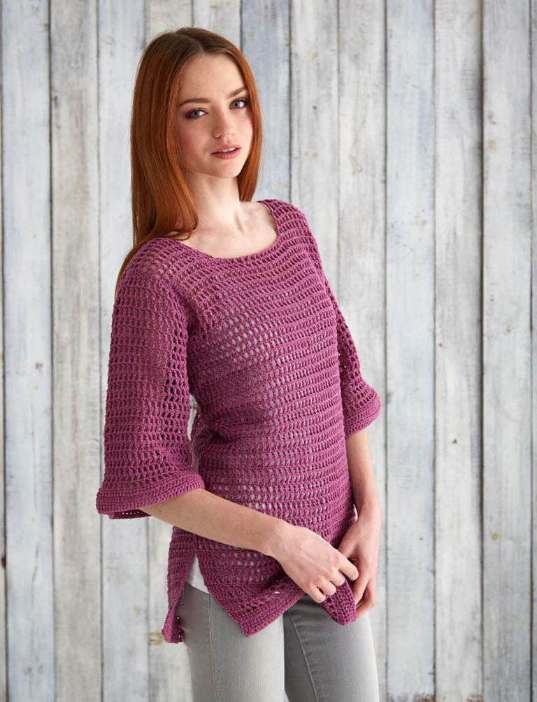 Crochet Sweater Patterns that Look Knit • Sewrella