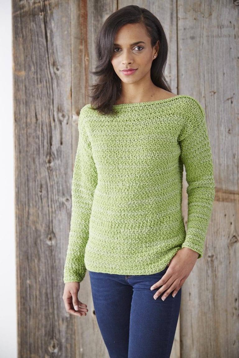 Crochet Sweater Patterns that Look Knit • Sewrella