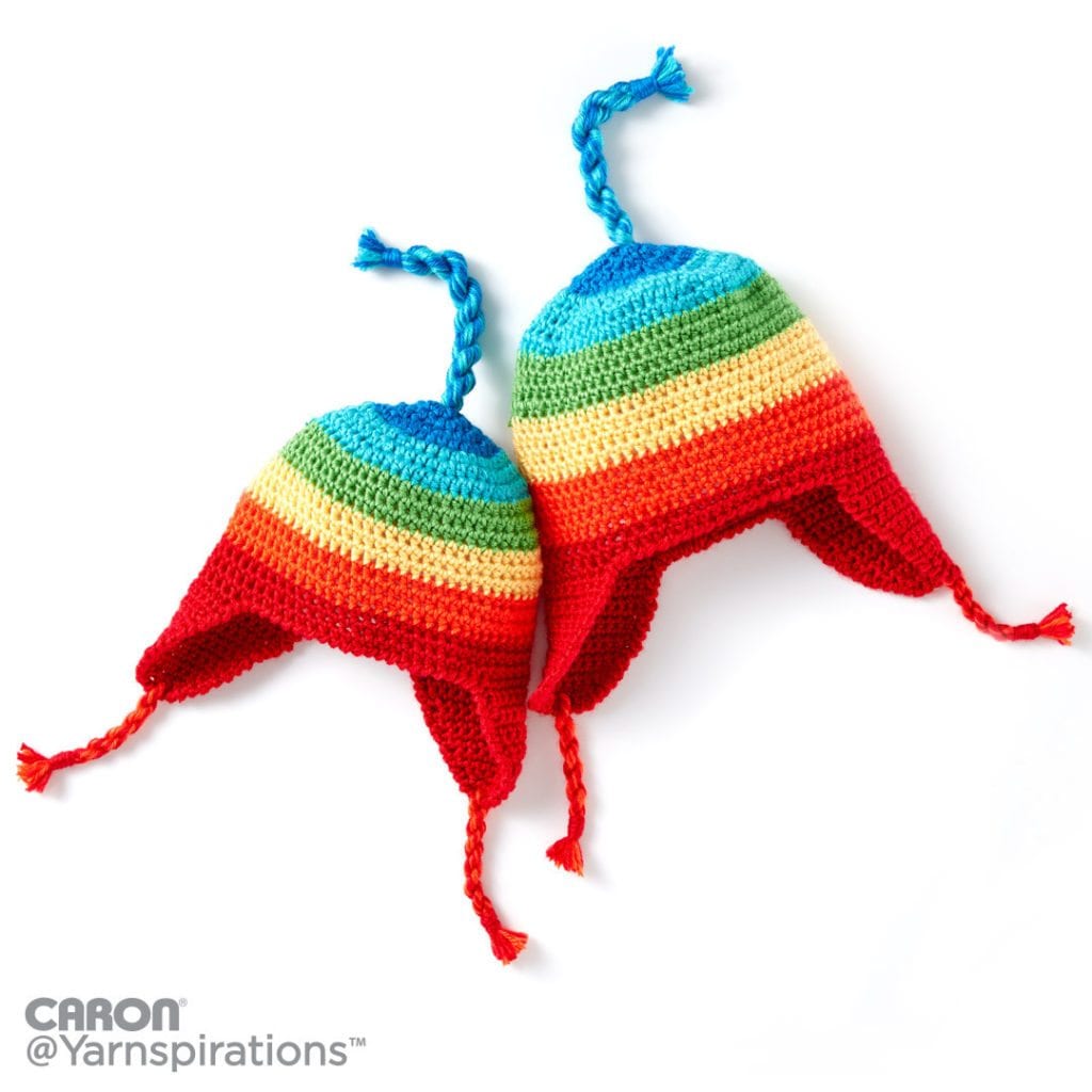 Crochet Winter Kids Hats Roundup • Sewrella