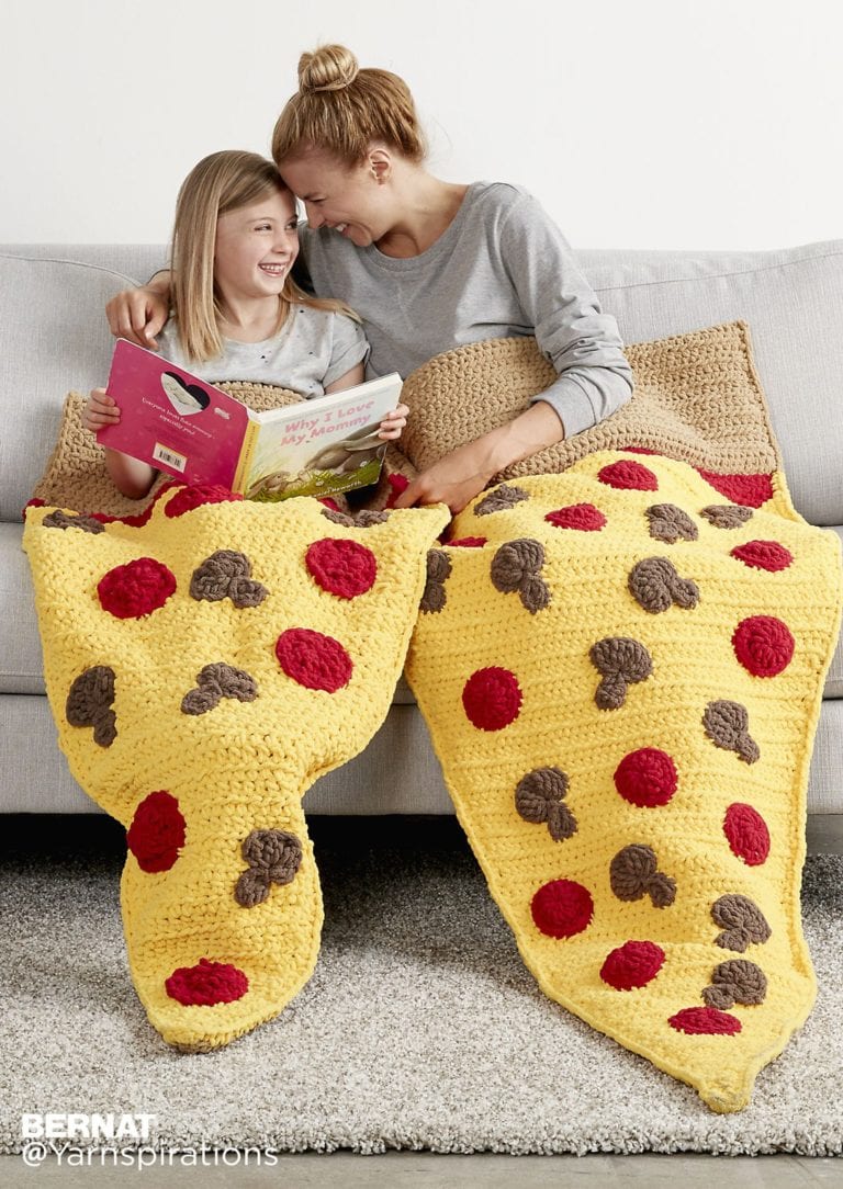 Crochet Snuggle Sacks for Kids and Adults • Sewrella