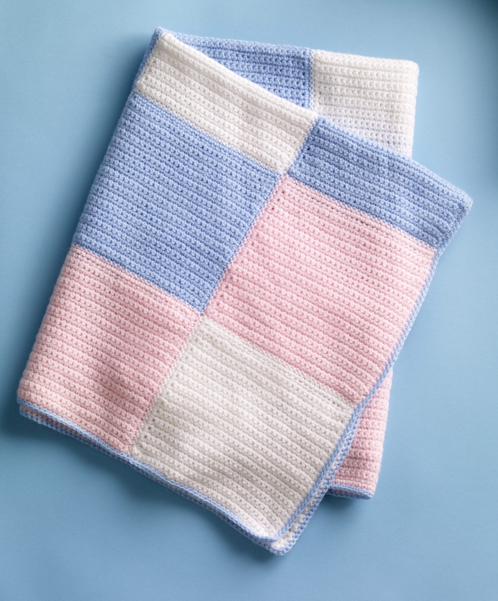 Baby Block Blanket