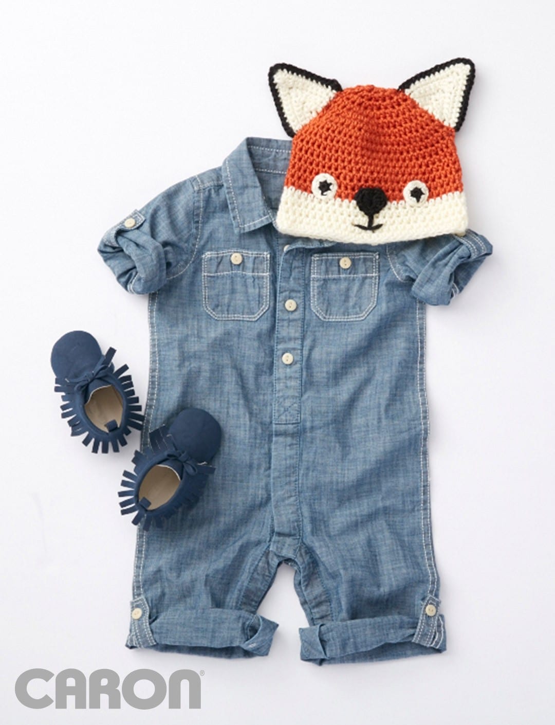 Caron Fox Hat by Yarnspirations