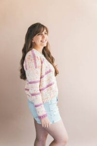 Crochet Confetti Cardigan Pattern • Sewrella