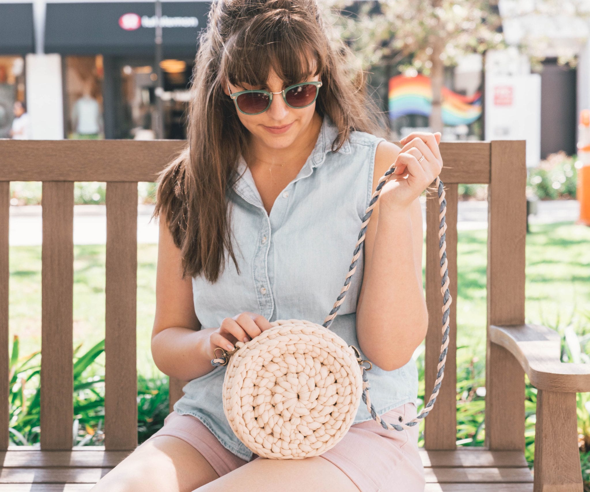 Circle Banjo Bag Crochet Pattern – Darn Good Yarn