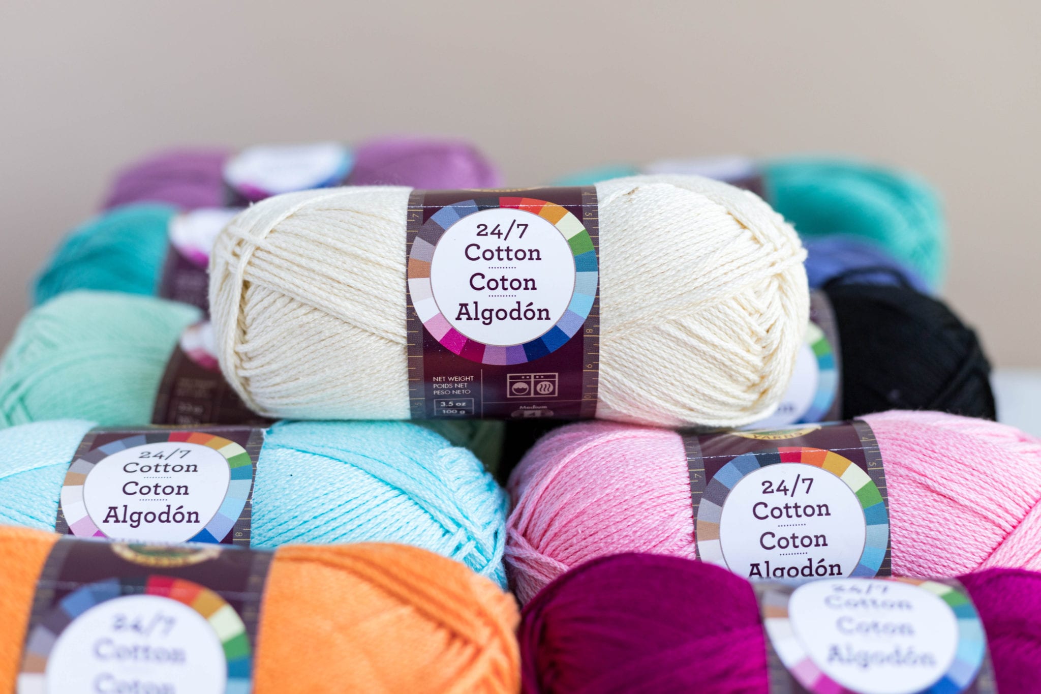 Get to Know 24/7 Cotton Yarn from Lion Brand Yarns 