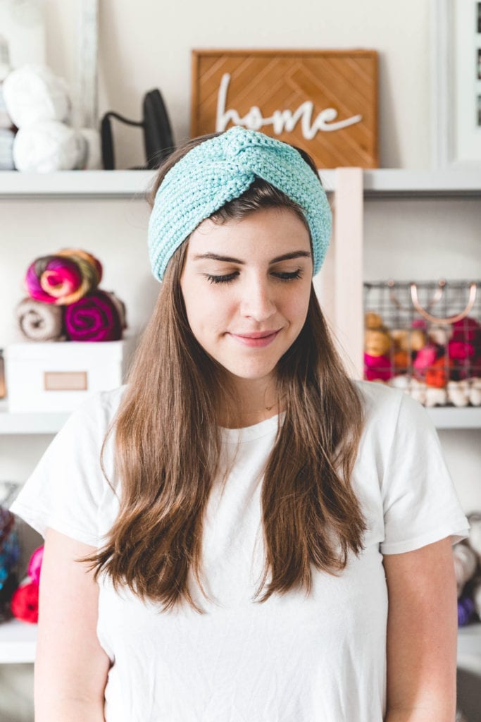 Crochet Knot Beanie Hat • Sewrella