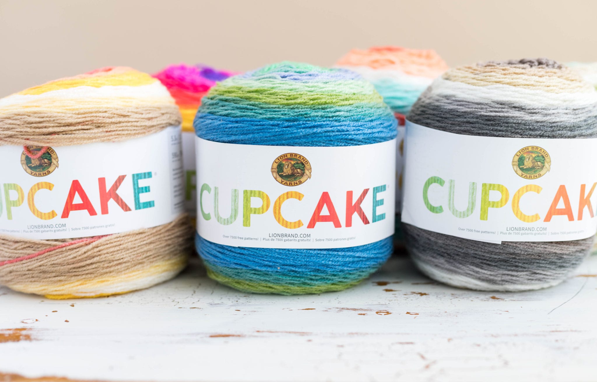 Knit and Crochet Patterns with Lion Brand Cake Yarns! • Sewrella