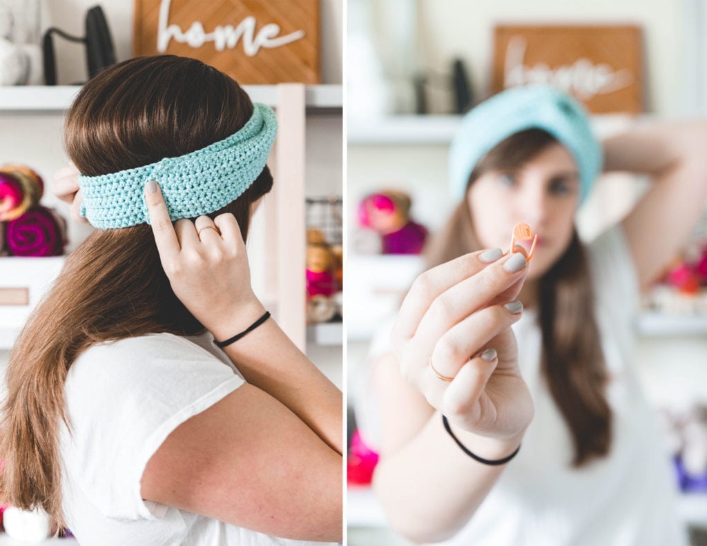 Crochet Knot Beanie Hat • Sewrella