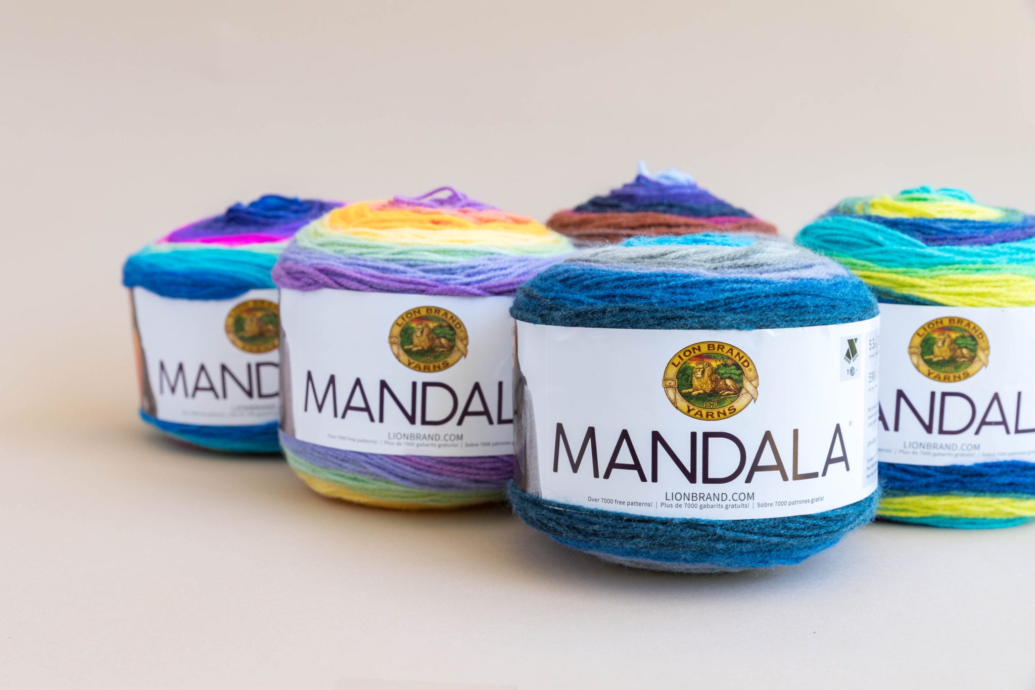 Lion Brand Mandala Yarn Cakes