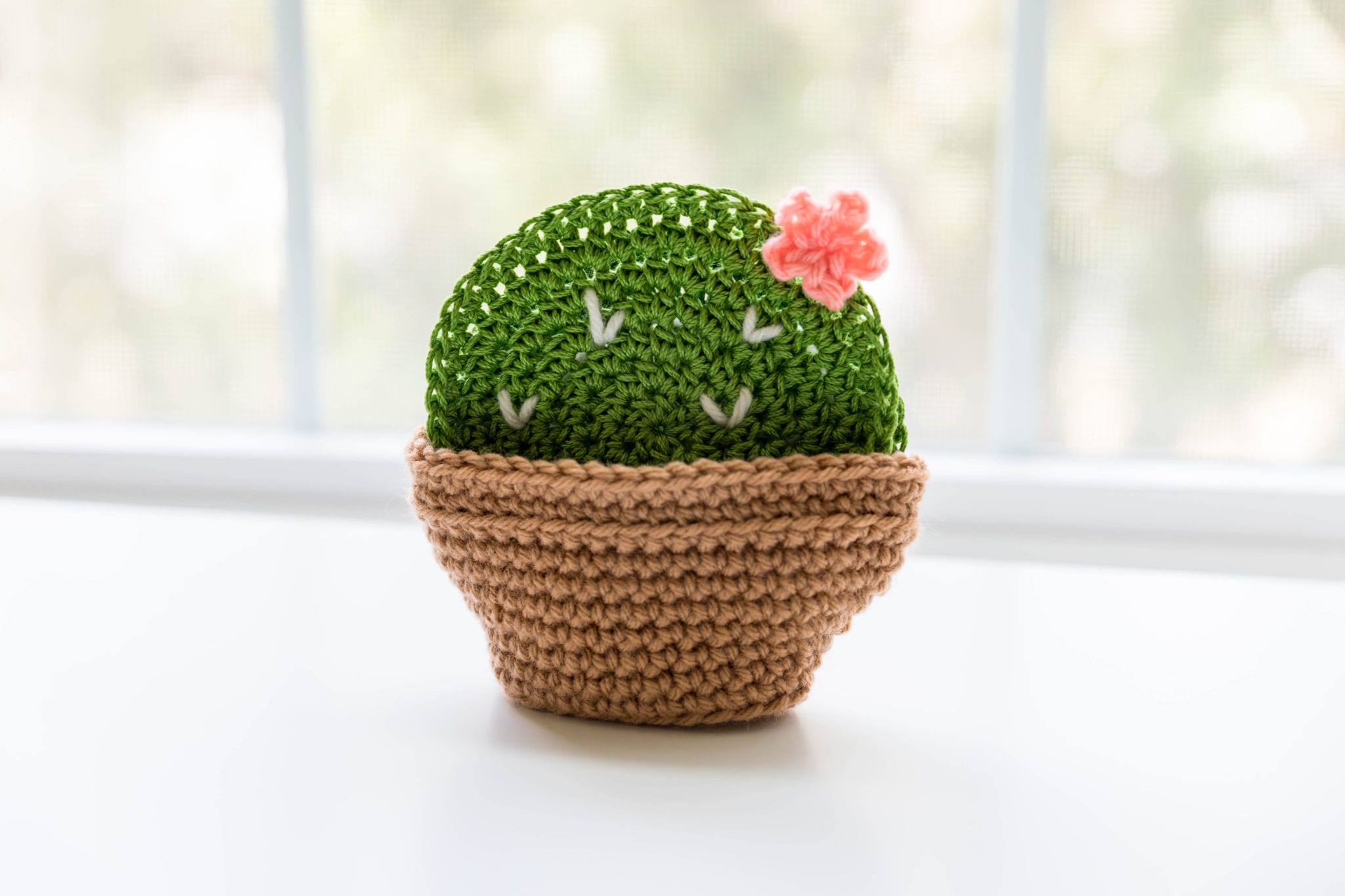 Crochet Succulents Potted Plants Crochet Flower Decoration Knitted