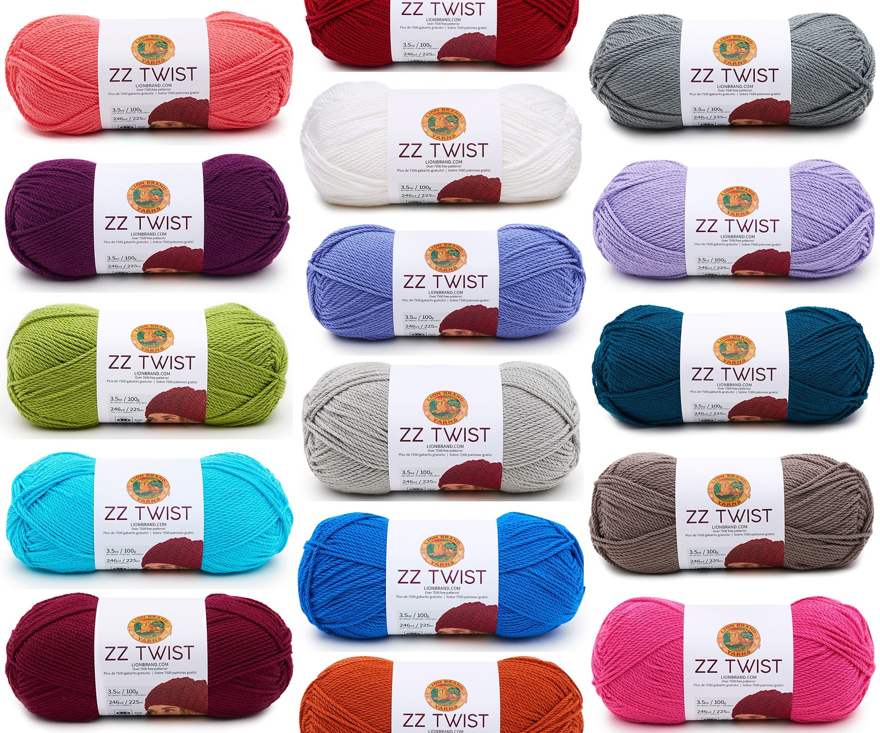 Lion Brand's ZZ Twist Yarn for Crocheters & Knitters! • Sewrella