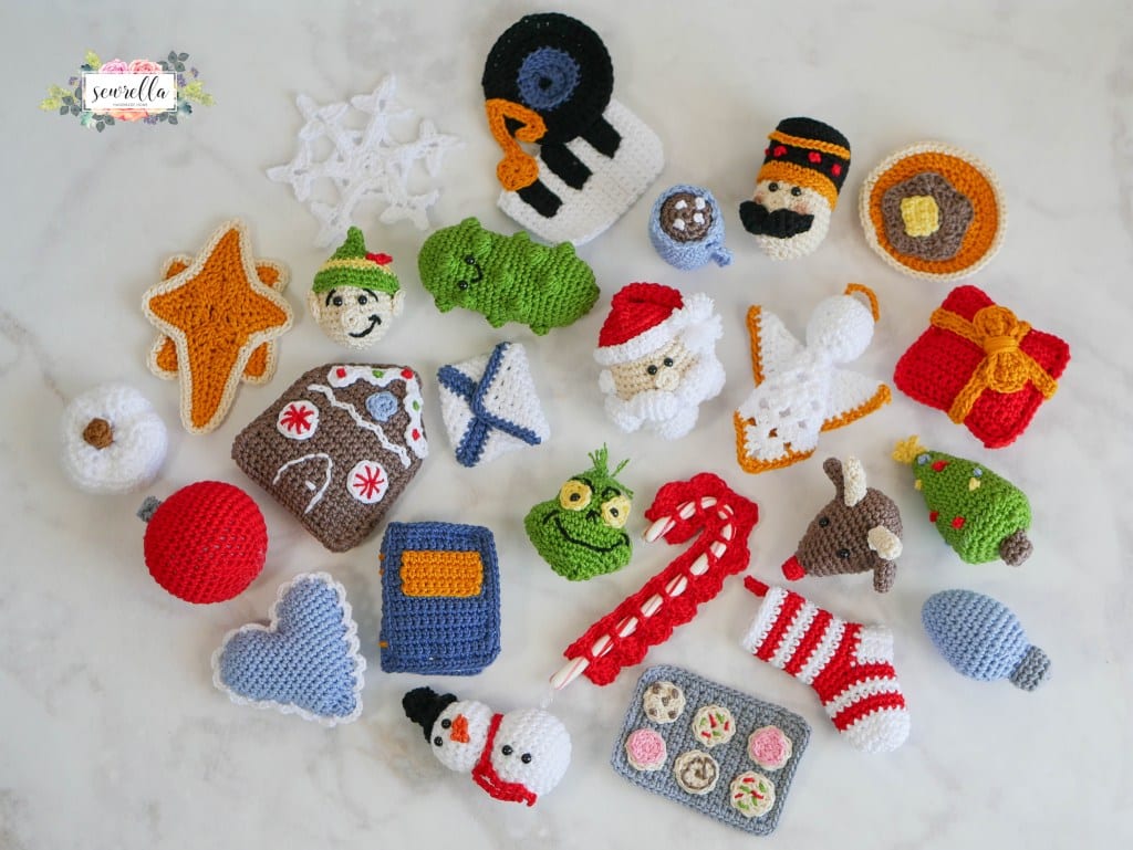 My Top 10 Crochet Holiday Ornaments • Sewrella