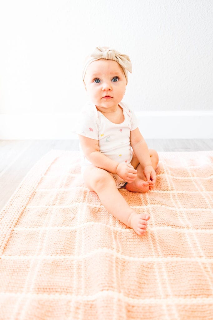 How to Knit a Plaid Blanket • Sewrella