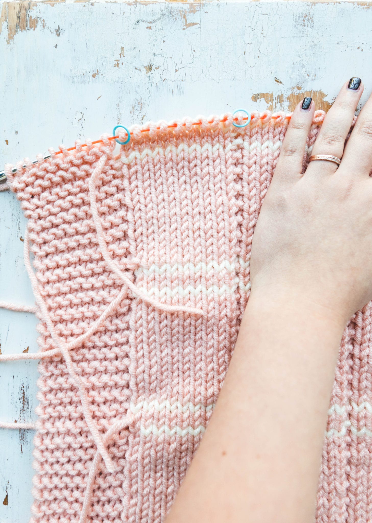 How To Knit A Plaid Blanket Sewrella