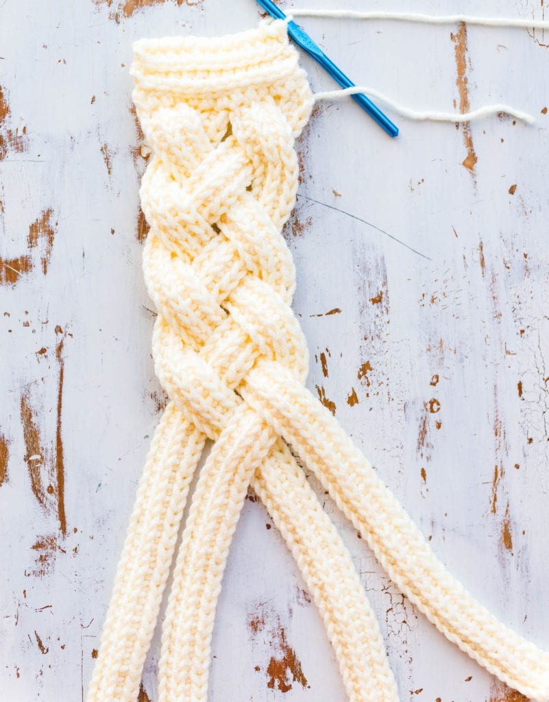 Crochet Crown Braid Headband (& Color Made Easy mini collection launch