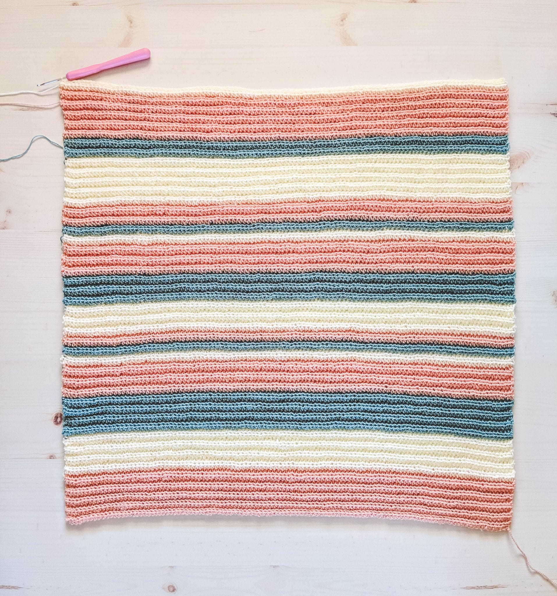 Crochet Magic Stripe Sweater • Sewrella