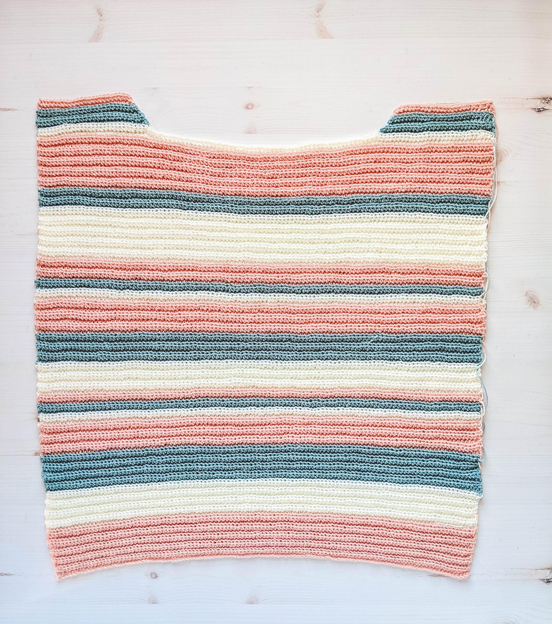 Wizzard STRIPE CROCHET KNIT Crochet Magic Stripe Sweater \u2022 