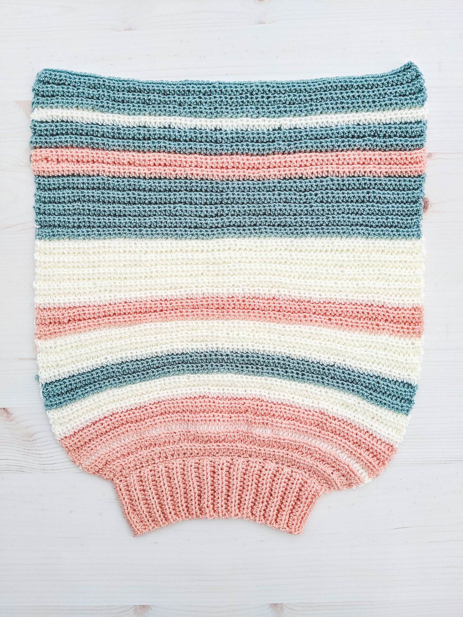 Wizzard STRIPE CROCHET KNIT Crochet Magic Stripe Sweater \u2022 
