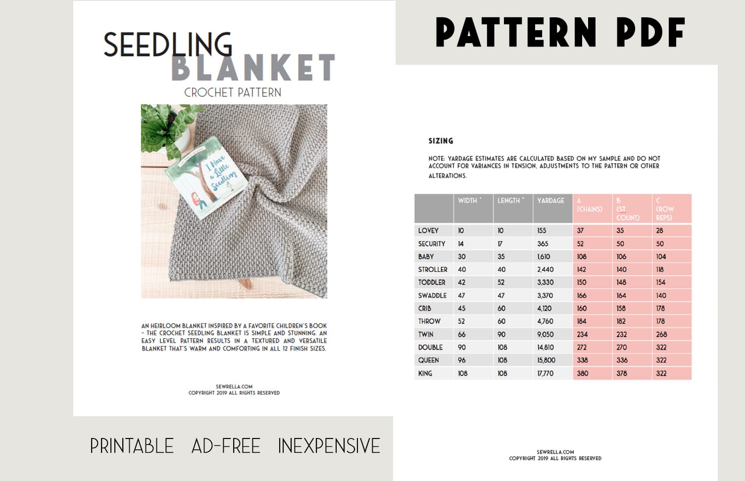 crochet chart how many chains for sizeing crochet chart how many chains for sizeing