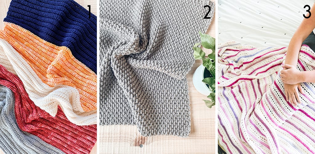 Crochet Old Fashioned Throw Blanket in 12 sizes! free pattern