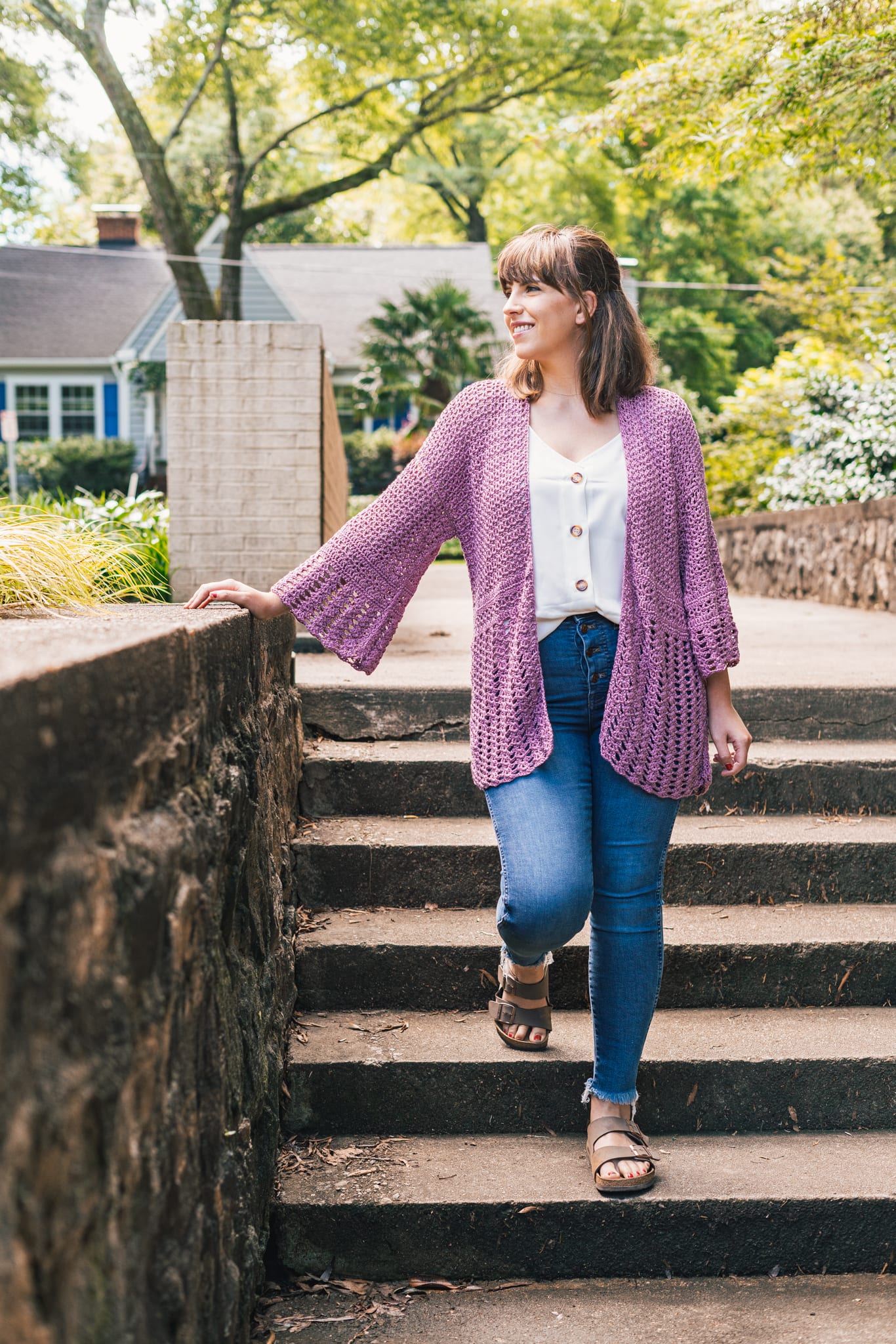 Hydrangea Crochet Cardigan • Sewrella